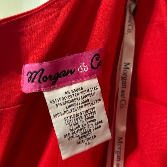 Red Bodycon Dress - Ruched - X-Small - Excellent Condition - Picture 7 of 7